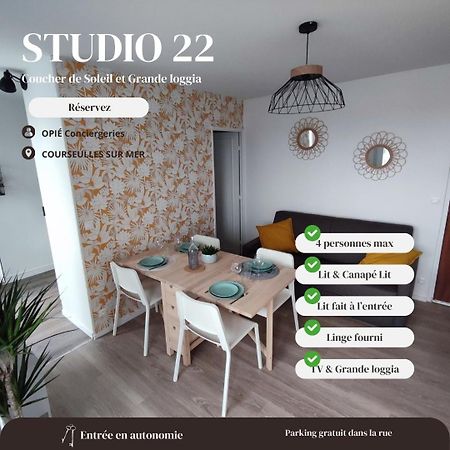 Studio 22 - Coucher De Soleil & Vue Mer Courseulles-sur-Mer Dış mekan fotoğraf