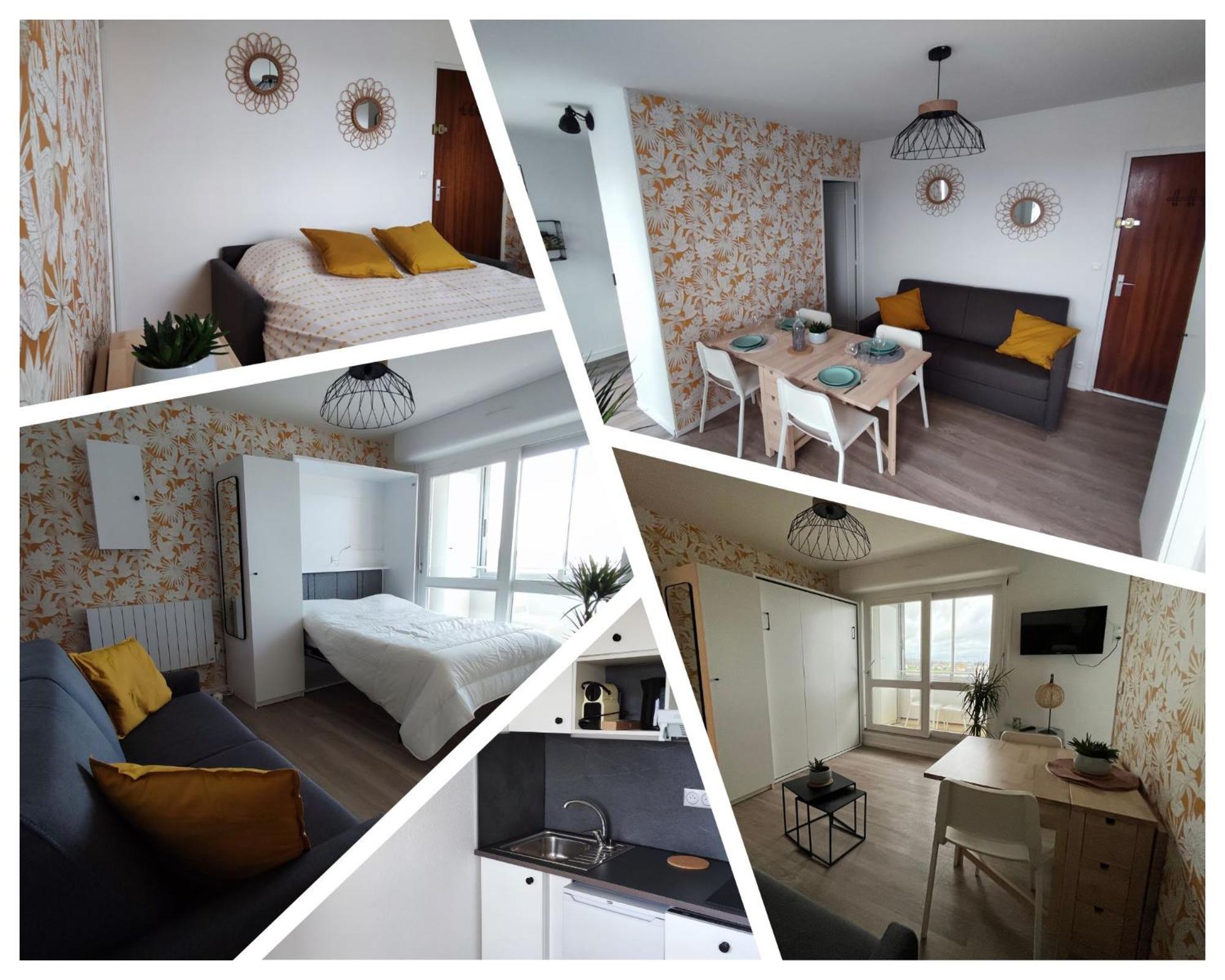 Studio 22 - Coucher De Soleil & Vue Mer Courseulles-sur-Mer Dış mekan fotoğraf